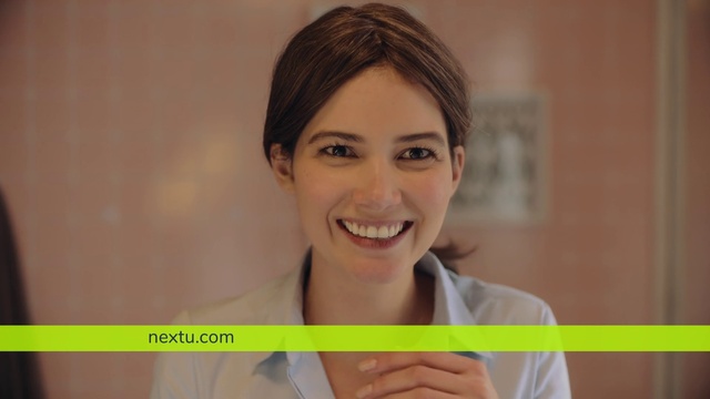 Video Reference: Face, Smile, Eyebrow, Eye, Eyelash, Happy, Gesture, Cosmetic dentistry, Event, Makeover