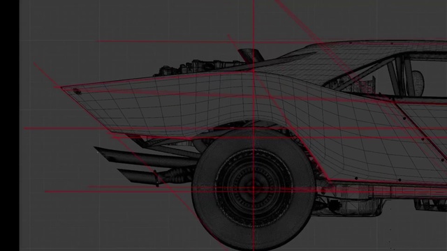 Video Reference: Wheel, Car, Hood, Vehicle, Automotive design, Automotive lighting, Motor vehicle, Art, Kit car, Automotive tire