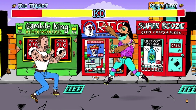 Video Reference: Cartoon, Technology, Font, Art, Fictional character, Games, Recreation, Screenshot, Illustration, Pc game