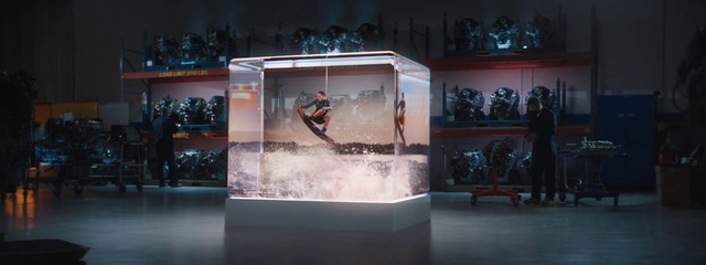 Video Reference: Building, Water, Sports equipment, Display case, Automotive design, Display device, Event, Leisure, Recreation, Entertainment