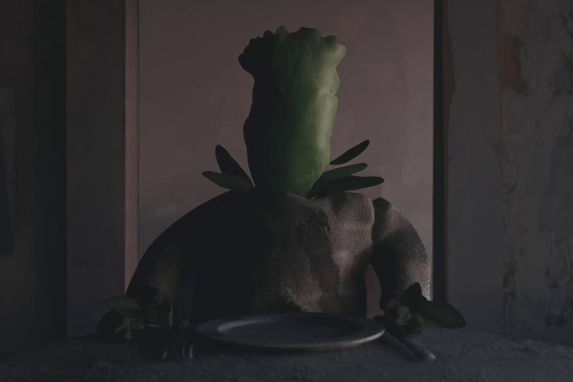 Video Reference: Plant, Wood, Grey, Terrestrial plant, Tints and shades, Iguania, Art, Toy, Tail, Darkness