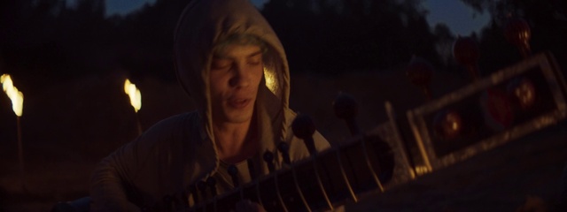 Video Reference: Guitar accessory, Flash photography, Hat, Sun hat, Darkness, Midnight, Event, Fun, Plucked string instruments, Music