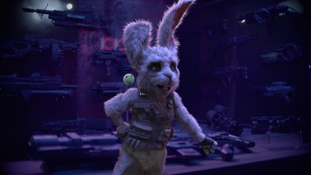 Video Reference: Purple, Darkness, Cg artwork, Event, Fictional character, Video game software, Supernatural creature, Electric blue, Art, Fur