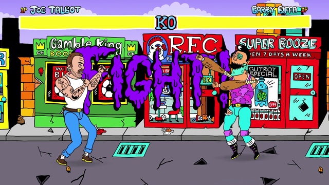 Video Reference: Cartoon, Art, Font, Magenta, Fictional character, Illustration, Graphics, Animated cartoon, Event, Animation