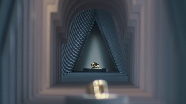 Video Reference: Wood, Tints and shades, Building, Symmetry, Art, Electric blue, Shade, Darkness, Arch, Room