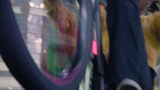 Video Reference: Sleeve, Automotive lighting, Tints and shades, Sportswear, Electric blue, Pattern, Vehicle door, Magenta, Art, Personal protective equipment