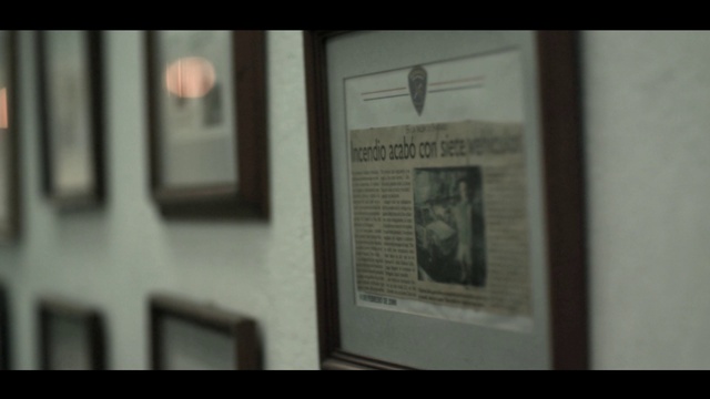 Video Reference: Picture frame, Font, Event, Darkness, Wood, Room, Art, Monochrome photography, Visual arts, Monochrome