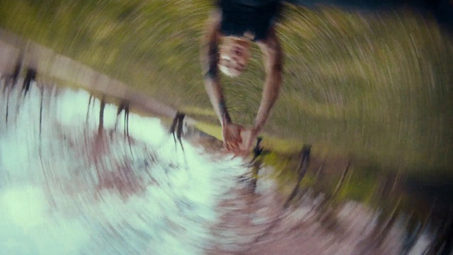 Video Reference: Water, Plant, Human body, People in nature, Wood, Tree, Grass, Asphalt, Sports equipment, Tints and shades