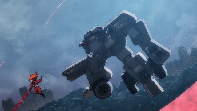 Video Reference: Sky, Mecha, Machine, Space, Electric blue, Screenshot, Fictional character, Science, Cg artwork, Action-adventure game