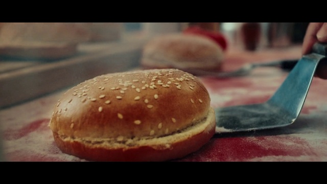 Video Reference: Food, Ingredient, Fast food, Bun, Baked goods, Cuisine, Dish, Recipe, Sandwich, Tints and shades