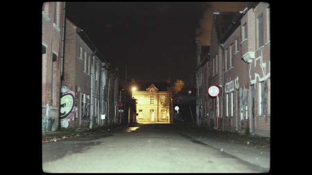 Video Reference: Automotive lighting, Window, Building, Road surface, Asphalt, Line, Electricity, Rectangle, Alley, City