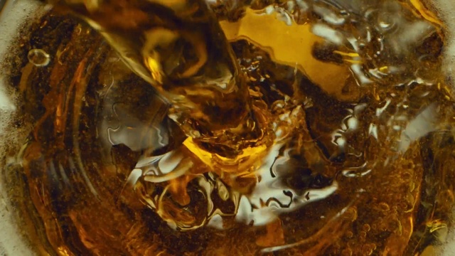 Video Reference: Liquid, Amber, Fluid, Drink, Pattern, Glass, Close-up, Metal, Ingredient, Macro photography