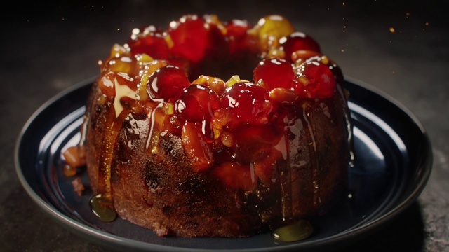 Video Reference: Food, Recipe, Ingredient, Baked goods, Plant, Cuisine, Garnish, Dish, Cake, Kuchen