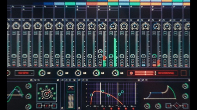 Video Reference: Font, Audio equipment, Electronic device, Technology, Electronic engineering, Electric blue, Engineering, Event, Personal computer hardware, Computer hardware