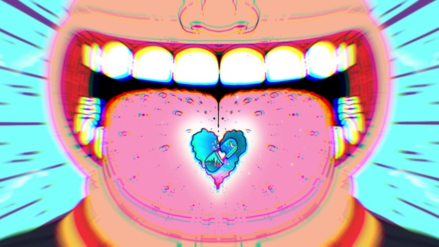 Video Reference: Eye, Mouth, Organ, Light, Human body, Gesture, Cartoon, Pink, Happy, Red