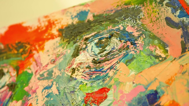 Video Reference: Art paint, Eye, World, Paint, Orange, Wood, Art, Painting, Eyelash, Geological phenomenon