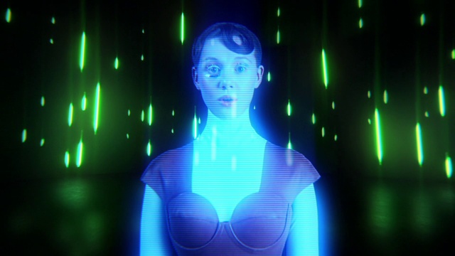 Video Reference: Visual effect lighting, Entertainment, Flash photography, Fun, Electric blue, Event, Magenta, Art, Chest, Performing arts