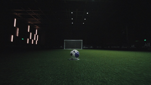Video Reference: Sports equipment, Football, Soccer, Ball, Grass, Player, Flooring, Soccer ball, Ball game, Team sport