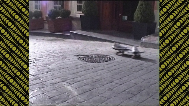 Video Reference: Road surface, Asphalt, Flooring, Floor, Brickwork, Font, Sidewalk, Brick, Urban design, Grass