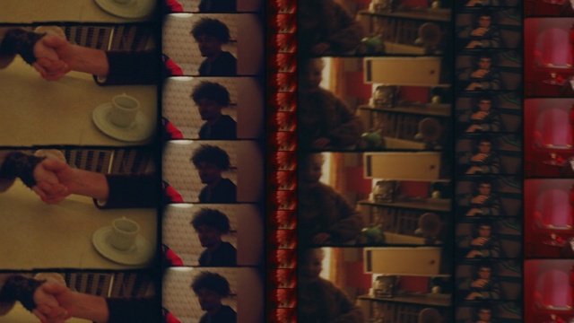 Video Reference: Brown, Wood, Tints and shades, Eyewear, Art, Event, Room, Visual arts, Collection, Collage