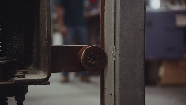 Video Reference: Door, Fixture, Wood, Dead bolt, Handle, Household hardware, Lock, Door handle, Gas, Security
