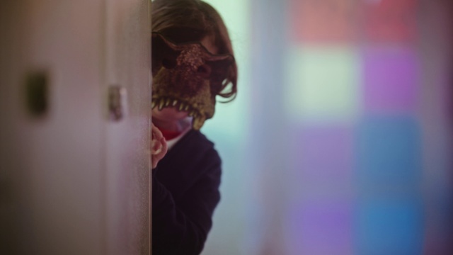 Video Reference: Purple, Magenta, Fun, Event, Wood, Art, Visual arts, Suit, Facial hair, Room