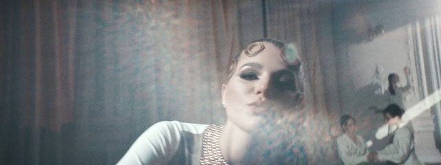 Video Reference: Head, Lip, Chin, Eyebrow, Eyelash, Mouth, Flash photography, Jaw, Lipstick, Black hair