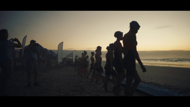 Video Reference: Sky, Water, People in nature, People on beach, Body of water, Flash photography, Beach, Gesture, Happy, Sunrise