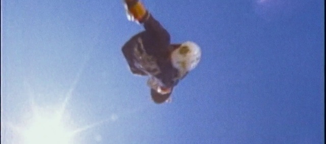Video Reference: Sky, Slope, Recreation, Sports equipment, Leisure, Extreme sport, Stunt performer, Stunt, Sports, Cloud