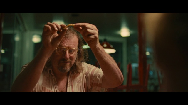 Video Reference: Beard, Human body, Jaw, Ear, Flash photography, Gesture, Thumb, Facial hair, Moustache, Happy