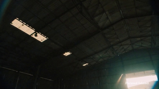 Video Reference: Tints and shades, Ceiling, Space, Darkness, Symmetry, City, Wood, Road, Roof, Daylighting