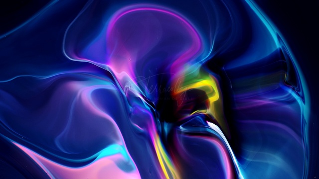 Video Reference: Colorfulness, Light, Purple, Liquid, Violet, Fluid, Magenta, Art, Electric blue, Symmetry