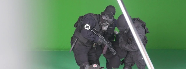 Video Reference: Cargo pants, Ballistic vest, Safety glove, Workwear, Military uniform, Military person, Glove, Personal protective equipment, Soldier, Army