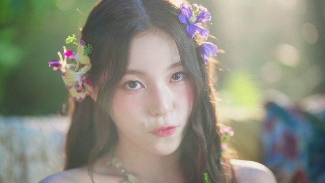 Video Reference: Hair, Face, Lip, Flower, Plant, Eyebrow, Eye, Smile, Eyelash, Petal