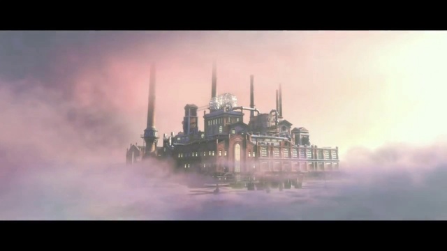 Video Reference: Atmosphere, Sky, Cloud, Building, World, Atmospheric phenomenon, Painting, Art, Paint, City