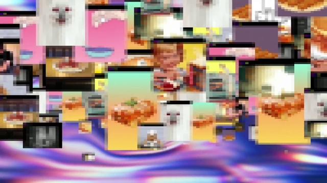 Video Reference: Colorfulness, Photograph, Light, Rectangle, Font, Art, Creative arts, Line, Symmetry, Magenta