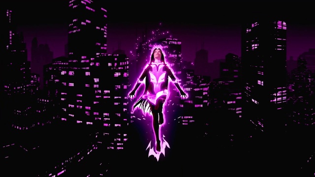 Video Reference: Purple, Violet, Font, Pink, Art, Tree, Magenta, Landmark, City, Plant