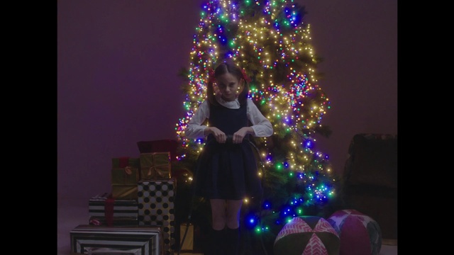 Video Reference: Christmas tree, Plant, Christmas ornament, Purple, Decoration, Tree, Electricity, Ornament, Holiday ornament, Christmas decoration