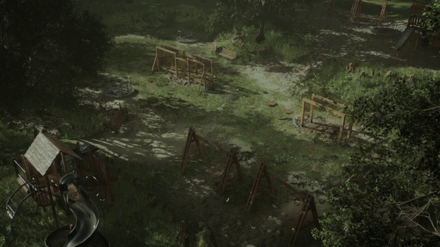 Video Reference: Ecoregion, Plant, Natural environment, Horse, Grass, Working animal, Landscape, Forest, Darkness, Wood