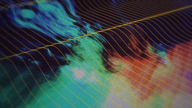 Video Reference: abstract, colorful, digital, pattern, waves, lines, texture, gradient, blue, green, red, yellow, modern, art, background, motion