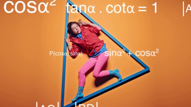 Video Reference: Gesture, Thigh, Font, Happy, Knee, Shorts, Electric blue, Human leg, Poster, Advertising