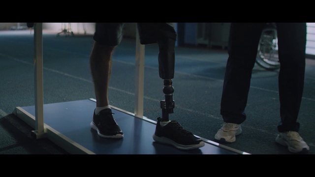 Video Reference: Footwear, Joint, Shoe, Leg, Black, Knee, Grey, Thigh, Calf, Shorts