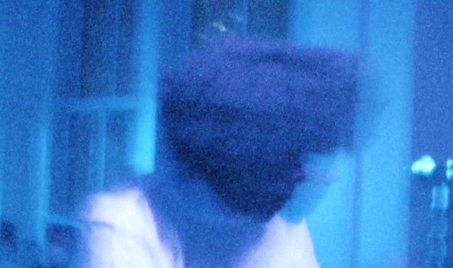 Video Reference: Blue, Azure, Human body, Tints and shades, Electric blue, Event, Transparent material, Room, Service, Plant