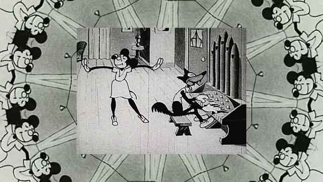 Video Reference: White, Organism, Art, Black-and-white, Font, Style, Line, Fictional character, Illustration, Monochrome