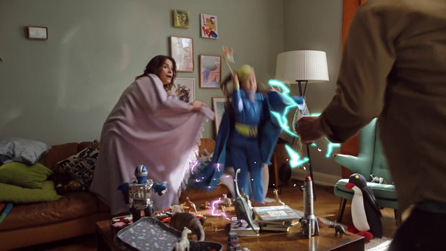 Video Reference: Table, Picture frame, Lamp, Fashion design, Event, Fun, Tableware, Couch, Art, Conversation