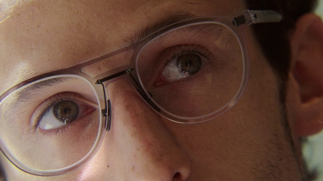 Video Reference: Forehead, Nose, Cheek, Glasses, Skin, Lip, Vision care, Eyebrow, Facial expression, Eyelash