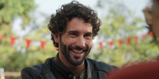 Video Reference: Forehead, Nose, Smile, Beard, Jaw, Happy, Travel, People, Facial hair, Grass