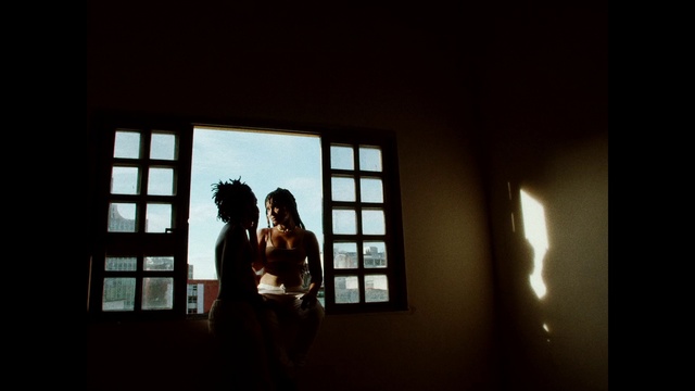 Video Reference: Hand, Window, Flash photography, Dress, Gesture, Tints and shades, Event, Happy, Fun, Backlighting