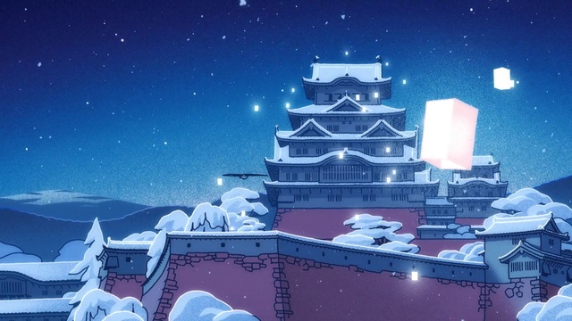 Video Reference: Building, Atmosphere, Daytime, Sky, World, Blue, Architecture, House, Snow, Freezing