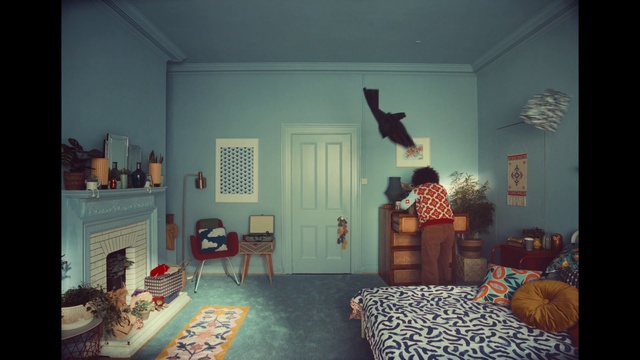 Video Reference: Furniture, Picture frame, Drawer, Interior design, Wood, Floor, Flooring, Building, Chest of drawers, Door